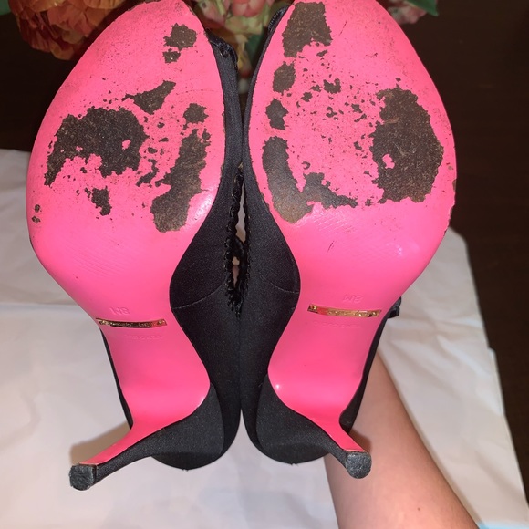 Betsy Johnson Heels with Pink Bottoms 💗 - Picture 5 of 5